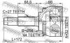 FEBEST 0210057A44 ШРУС НАРУЖНЫЙ 32x56x27 (NISSAN PRIMERA P11 1996-2001) FEBEST
