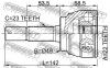 FEBEST 0210E11 ШРУС НАРУЖНЫЙ 22x49x23 (NISSAN MICRA MARCH K12 2002- NISSAN NOTE E11E 2005-) FEBEST