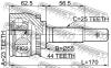 FEBEST 0210QG18DEA44 ШРУС НАРУЖНЫЙ 23x55x25 (NISSAN ALMERA N16 (UKP) 2000-2006 NISSAN SUNNY B15/ALMERA N16 2000-2005) FEB