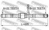 FEBEST 0212P10LH ПОЛУОСЬ ЛЕВАЯ 22x425x22 (NISSAN PRIMERA P10 1990-1996 NISSAN PRIMERA P11 1996-2001) FEBEST