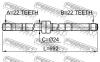 FEBEST 0212P10RH ПОЛУОСЬ ПРАВАЯ 22x692x22 (NISSAN PRIMERA P10 1990-1996 NISSAN PRIMERA P11 1996-2001) FEBEST