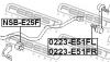 FEBEST 0223E51FR ТЯГА СТАБИЛИЗАТОРА ПЕРЕДНЯЯ ПРАВАЯ (NISSAN ELGRAND E51 2002-) FEBEST