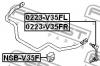 FEBEST 0223V35FL 0223-V35FL_тяга стаб.перед.лев./ Nissan Skyline V35 2001-2007