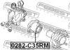 FEBEST 0282C35RM ПОДШИПНИК СТУПИЧНЫЙ ЗАДНИЙ (NISSAN 200SX/240SX S14 1994- NISSAN LAUREL C35 1997-2002 NISSAN SILVIA S