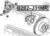 FEBEST 0282J31MR СТУПИЦА ЗАДНЯЯ [13]
