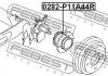 FEBEST 0282P11A44R 0282-P11A44R_ступ.задн./ Nissan Primera P11 1996-2001