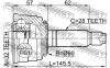 FEBEST 0310022 ШРУС НАРУЖНЫЙ 32x60x28 (HONDA ACCORD CC/CD/CE 1994-1998) FEBEST
