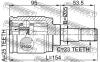 FEBEST 0311CRVRR ШРУС ВНУТРЕННИЙ ЗАДНИЙ 25x35x23 (HONDA ACCORD CF3/CF4/CF5/CL1/CL3 1998-2002 HONDA ACCORD CL/CN/CM 20