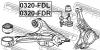 FEBEST 0320FDR ОПОРА ШАРОВАЯ НИЖНЯЯ ПРАВАЯ (HONDA CIVIC FD 2006-) FEBEST
