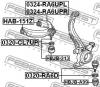 FEBEST 0320RA6D ОПОРА ШАРОВАЯ ПЕРЕДНЕГО НИЖНЕГО РЫЧАГА (HONDA ACCORD CB1/CB3/CB7 1990-1993 HONDA ACCORD CC/CD/CE 199