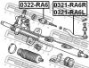 FEBEST 0321RA6L НАКОНЕЧНИК РУЛЕВОЙ ЛЕВЫЙ (HONDA ODYSSEY/SHUTTLE RA6/RA7/RA8/RA9 1999-2003) FEBEST