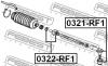 FEBEST 0321-RF1 Наконечник