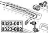 FEBEST 0323001 ТЯГА СТАБИЛИЗАТОРА ПЕРЕДНЯЯ ПРАВАЯ (HONDA CIVIC EU/EP/ES 2001-2006 HONDA CR-V RD4/RD5/RD6/RD7/RD9 20
