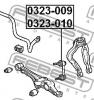 FEBEST 0323010 ТЯГА СТАБИЛИЗАТОРА ПЕРЕДНЯЯ ЛЕВАЯ (HONDA ACCORD CF3/CF4/CF5/CL1/CL3 1998-2002 HONDA AVANCIER TA1/TA2