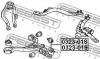 FEBEST 0323018 ТЯГА СТАБИЛИЗАТОРА ПЕРЕДНЯЯ ЛЕВАЯ (HONDA ACCORD CL/CN/CM 2002-) FEBEST