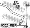 FEBEST 0323REF ТЯГА СТАБИЛИЗАТОРА ПЕРЕДНЯЯ (HONDA CR-V RE3/RE4 2007-) FEBEST