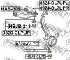 FEBEST 0324CL7UPR РЫЧАГ ПЕРЕДНИЙ ВЕРХНИЙ ПРАВЫЙ (HONDA ACCORD CL/CN/CM 2002- HONDA INSPIRE UC1 2003-) FEBEST