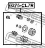 FEBEST 0375CL7R РЕМКОМПЛЕКТ СУППОРТА ТОРМОЗНОГО ЗАДНЕГО