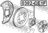 FEBEST 0382CE1F ПОДШИПНИК СТУПИЧНЫЙ ПЕРЕДНИЙ