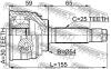 FEBEST 0410009 ШРУС НАРУЖНЫЙ 30x54x25 (MITSUBISHI CHARIOT/SPACE WAGON GRANDIS N33W/N43W 1992-2000 MITSUBISHI GALANT