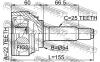 FEBEST 0410012 ШРУС НАРУЖНЫЙ 22x54x25 (MITSUBISHI GALANT E38A/E39A 1988-1992 MITSUBISHI LANCER/COLT CA/CB 1991-1995