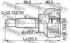 FEBEST 0410CS3A ШРУС НАРУЖНЫЙ 30x57x25 (MITSUBISHI LANCER CS3A 2000-) FEBEST