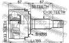 FEBEST 0410V75A50 ШРУС НАРУЖНЫЙ 33x66x30 (MITSUBISHI PAJERO III MONTERO V75W 2000-2006) FEBEST