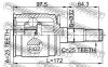 FEBEST 0411V43LH ШРУС ВНУТРЕННИЙ ЛЕВЫЙ 25x32x25 (MITSUBISHI DELICA PD4W/PD6W/PD8W 1994-2004 MITSUBISHI L200 K62T/K72T