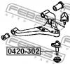 FEBEST 0420302 ОПОРА ШАРОВАЯ ПЕРЕДНЕГО НИЖНЕГО РЫЧАГА (MITSUBISHI CANTER FD/FG) FEBEST