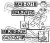 FEBEST 0420DJ1F ОПОРА ШАРОВАЯ ПЕРЕДНЕГО НИЖНЕГО РЫЧАГА