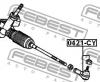 FEBEST 0421CY НАКОНЕЧНИК РУЛЕВОЙ (MITSUBISHI DELICA D5 CV5W 2006- MITSUBISHI GALANT FORTIS/LANCER EVOLUTION CY4A/C
