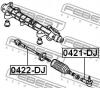 FEBEST 0422DJ ТЯГА РУЛЕВАЯ (MITSUBISHI GALANT DJ1A 2003- MITSUBISHI GALANT DJ1A/DJ3A/DJ5A 2006-) FEBEST