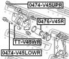 FEBEST 0476V45R ПОРШЕНЬ СУППОРТА ТОРМОЗНОГО ЗАДНЕГО