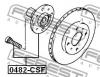 FEBEST 0482CSF СТУПИЦА ПЕРЕДНЯЯ (MITSUBISHI DION CR5W/CR6W/CR9W 2000-2004 MITSUBISHI LANCER CS 2000- MITSUBISHI LAN