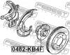 FEBEST 0482-KB4F Ступица передняя