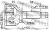 FEBEST 0510042 ШРУС НАРУЖНЫЙ 22x58.6x28 (MAZDA 3 BK 2003-) FEBEST