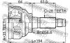 FEBEST 0510MPVLW3 ШРУС НАРУЖНЫЙ 35x56,5x28 (MAZDA MPV LW3W 2003-) FEBEST
