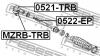 FEBEST 0522EP ТЯГА РУЛЕВАЯ (MAZDA TRIBUTE EP 2001-) FEBEST