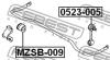 FEBEST 0523005 ТЯГА СТАБИЛИЗАТОРА ЗАДНЯЯ (MAZDA 6 GG 2002-) FEBEST