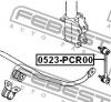 FEBEST 0523PCR00 ТЯГА СТАБИЛИЗАТОРА ЗАДНЯЯ