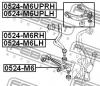 FEBEST 0524-M6RH Рычаг кривой правый