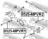 FEBEST 0525MPVR2 ТЯГА ЗАДНЯЯ ПРОДОЛЬНАЯ ВЕРХНЯЯ