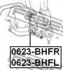 FEBEST 0623BHFL ТЯГА СТАБИЛИЗАТОРА ПЕРЕДНЯЯ ЛЕВАЯ (ISUZU BIGHORN /TROOPER UBS55 UBC 1992-1997 OPEL FRONTERA A 1992-1
