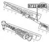FEBEST 0722WGR ТЯГА РУЛЕВАЯ (SUZUKI WAGON R+ RC410(E27)/RC413(E35) 2004-) FEBEST