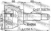 FEBEST 0810007 ШРУС НАРУЖНЫЙ 22x56x27 (SUBARU FORESTER S10 1996-2002 SUBARU IMPREZA G10 1992-2002 SUBARU LEGACY B10