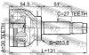 FEBEST 0810B13 ШРУС НАРУЖНЫЙ 30x54x27 (SUBARU LEGACY B13 2003-) FEBEST