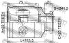 FEBEST 08111002 ШРУС ВНУТРЕННИЙ 29x41.2x25 (SUBARU FORESTER S10 1996-2002 SUBARU IMPREZA G10 1992-2002 SUBARU LEGACY
