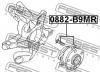 FEBEST 0882B9MR СТУПИЦА ЗАДНЯЯ (SUBARU B9 TRIBECA 2004-) FEBEST