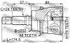 FEBEST 0910012A48 ШРУС НАРУЖНЫЙ 19x52.1x24 (DAIHATSU TERIOS J100/J111 1997- TOYOTA CAMI J100E/J102E/J122E 1999-2005) F