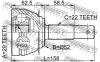 FEBEST 1110006 1110-006_шрус наруж.29x52x22/ Daewoo NEXIA 1500I (G15MF) 1995-